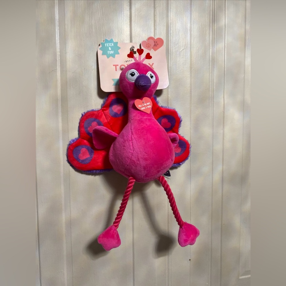 Fringe Best Dog Toy Box Queen Of 💕 Clinker & Squeaker 16” Beautiful 🦃 Turkey